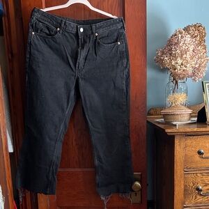 H&M Black Ankle Jeans